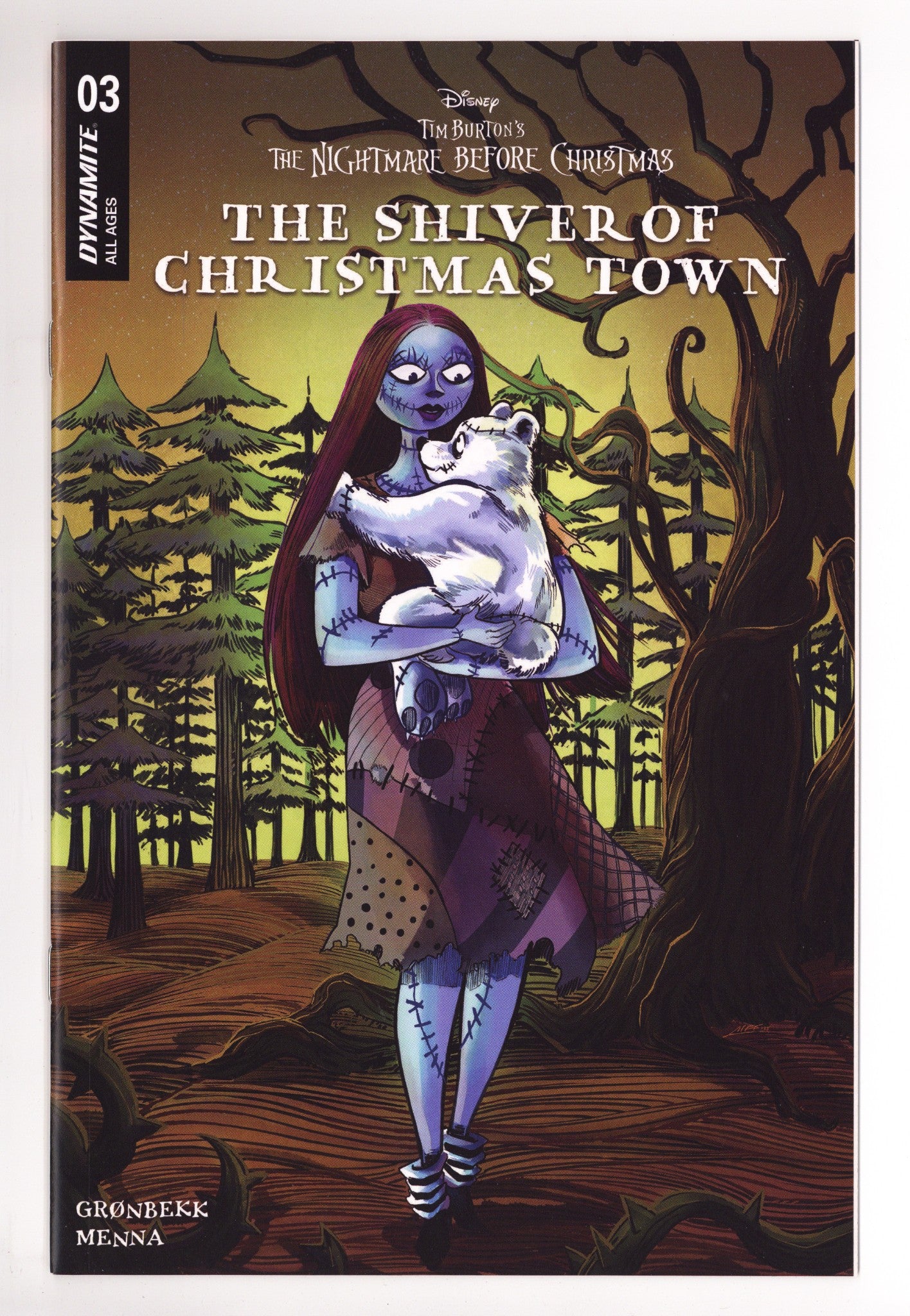 Tim Burtons The Nightmare Before Christmas The Shiver Of Christmas Town 3 Lee Variant (2026)