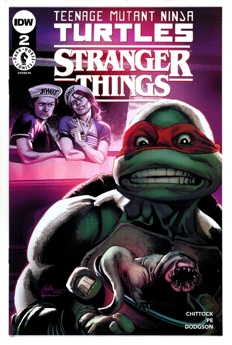 Teenage Mutant Ninja Turtles X Stranger Things 2 Albuquerque Incentive Variant NM- (2023)