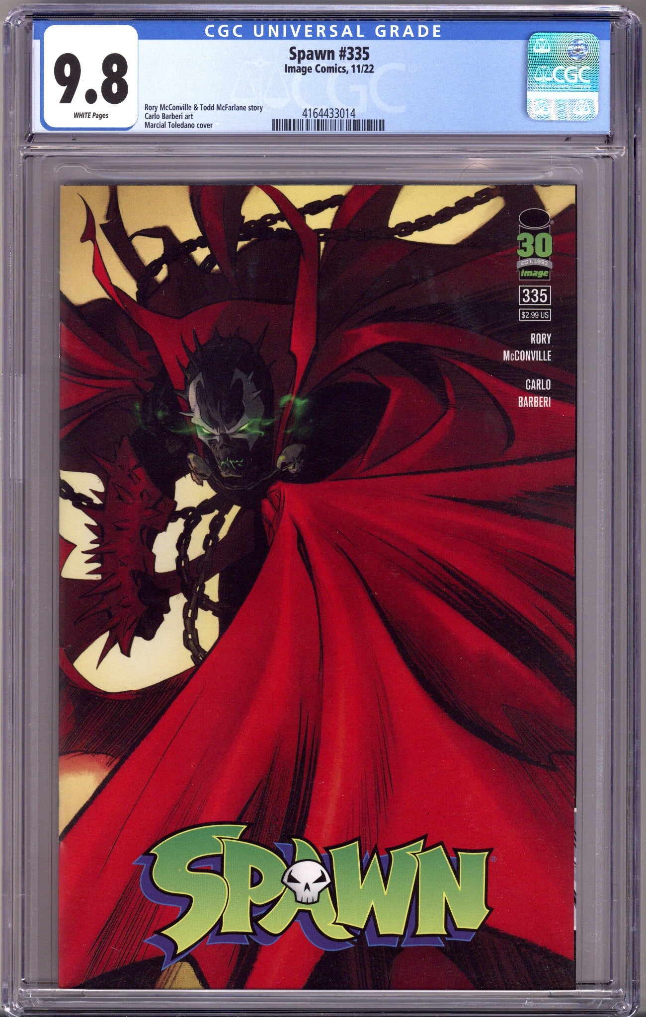 Spawn 335 CGC 9.8 (NM/M) (2022)
