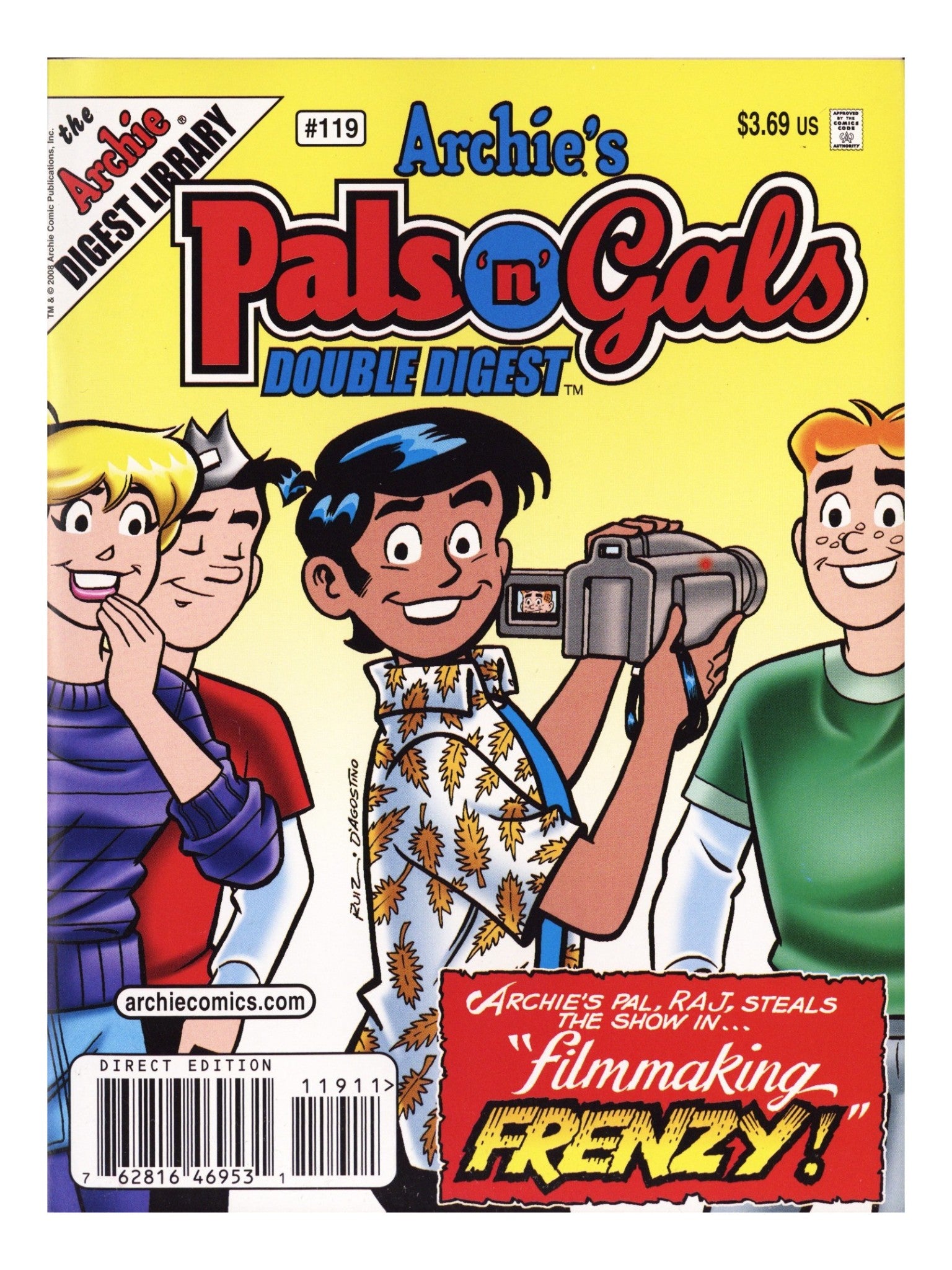 Archie's Pals 'n' Gals Double Digest Magazine 119 High Grade (2008) 