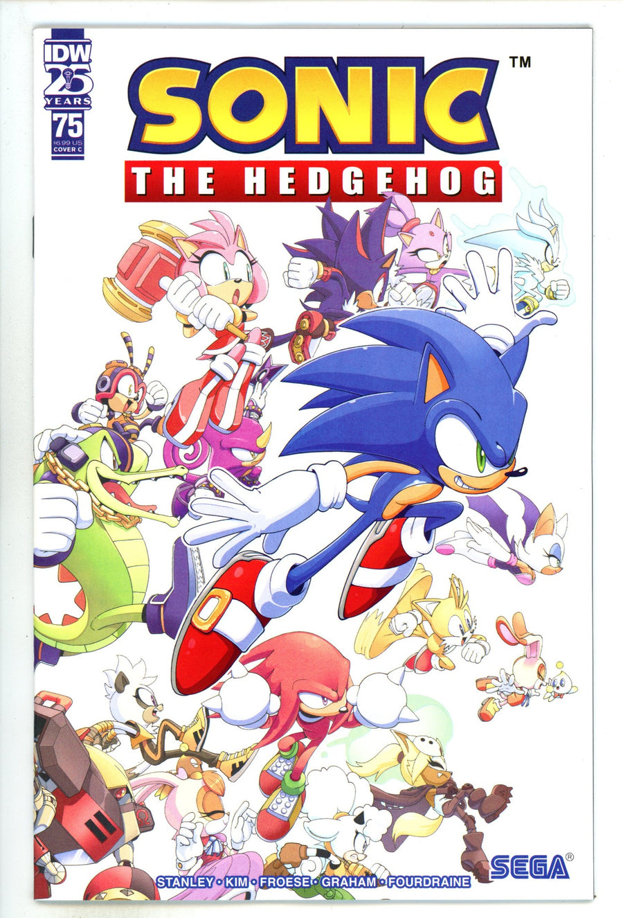 Sonic The Hedgehog Vol 3 75 Thomas Wraparound Variant (2024)