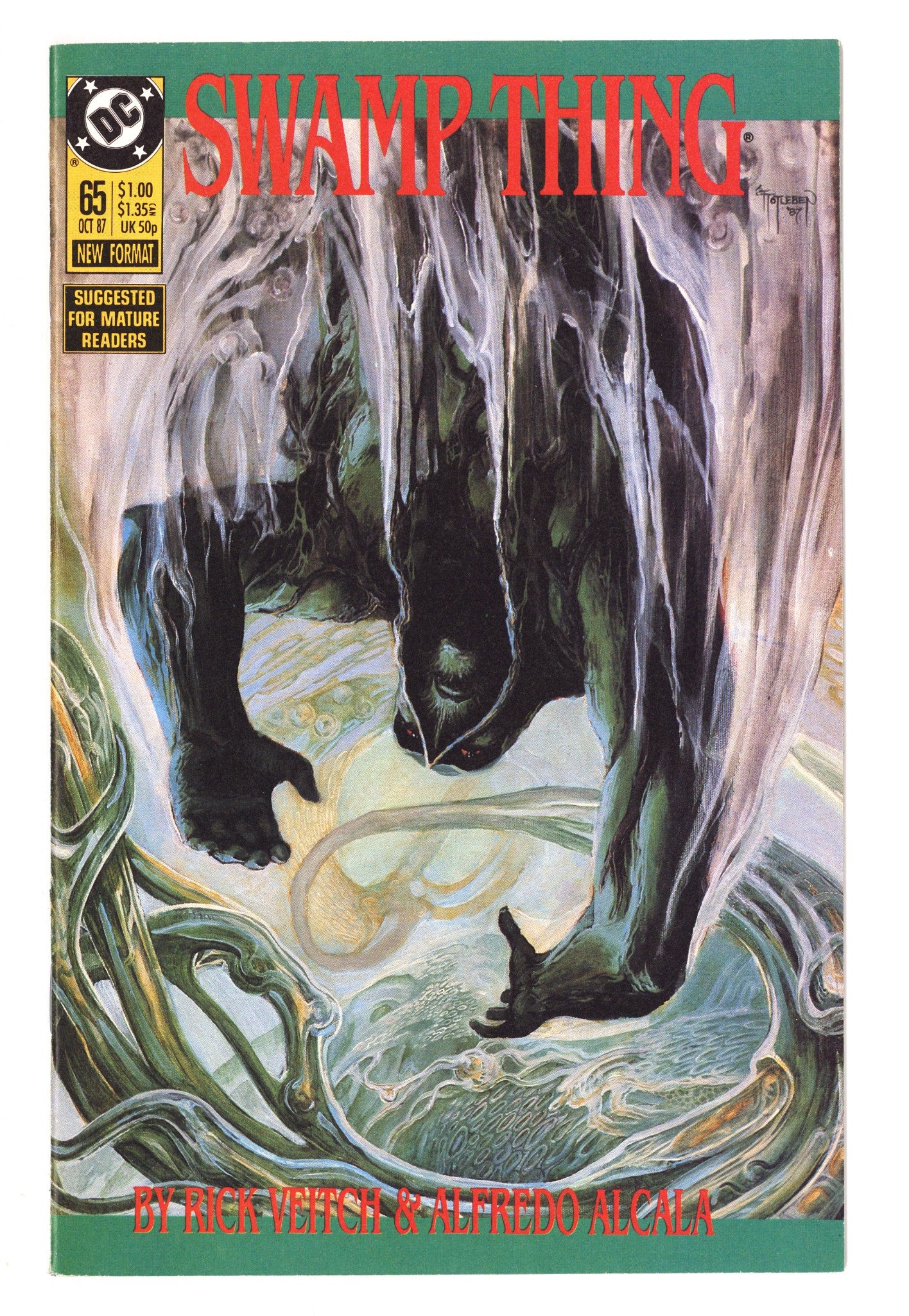 Swamp Thing Vol 2 65 Mid Grade (1987) 