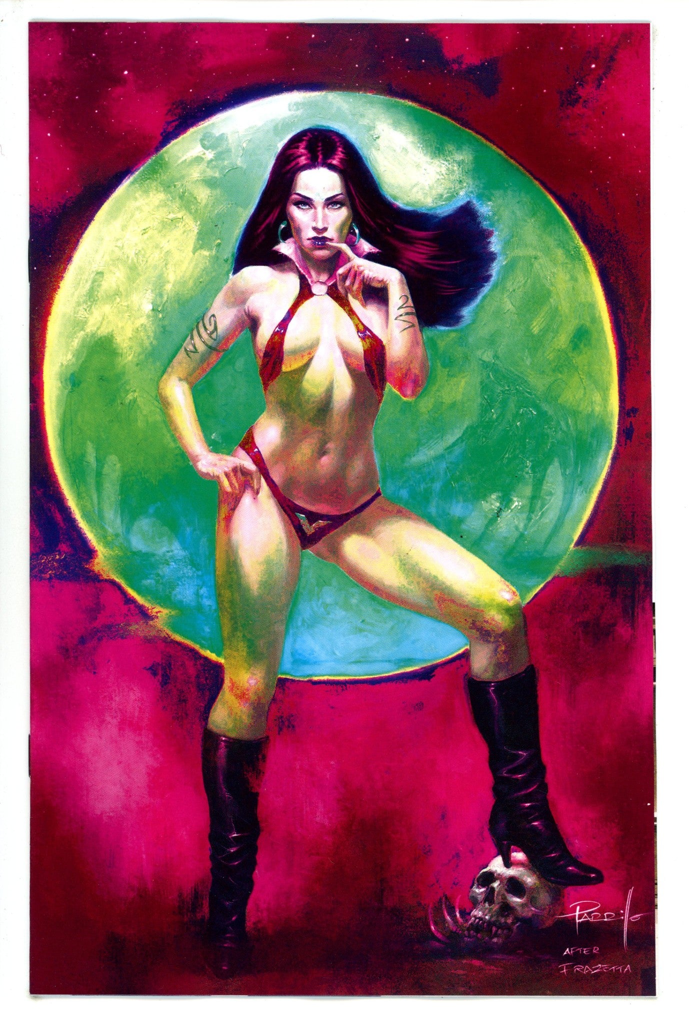Vampirella Dead Flowers 1 Parrillo UV Virgin Incentive Variant (2023)