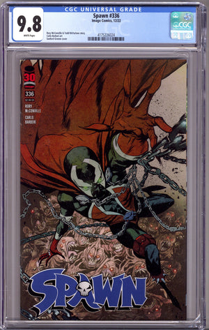 Spawn 336 CGC 9.8 (NM/M) (2022)