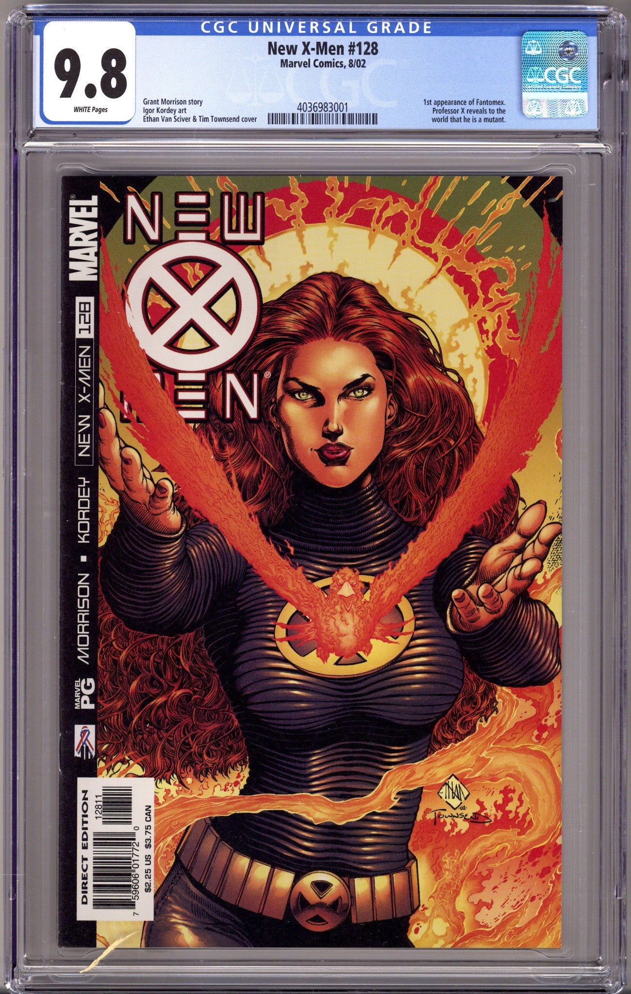 New X-Men Vol 1 128 CGC 9.8 (NM/M) (2002)