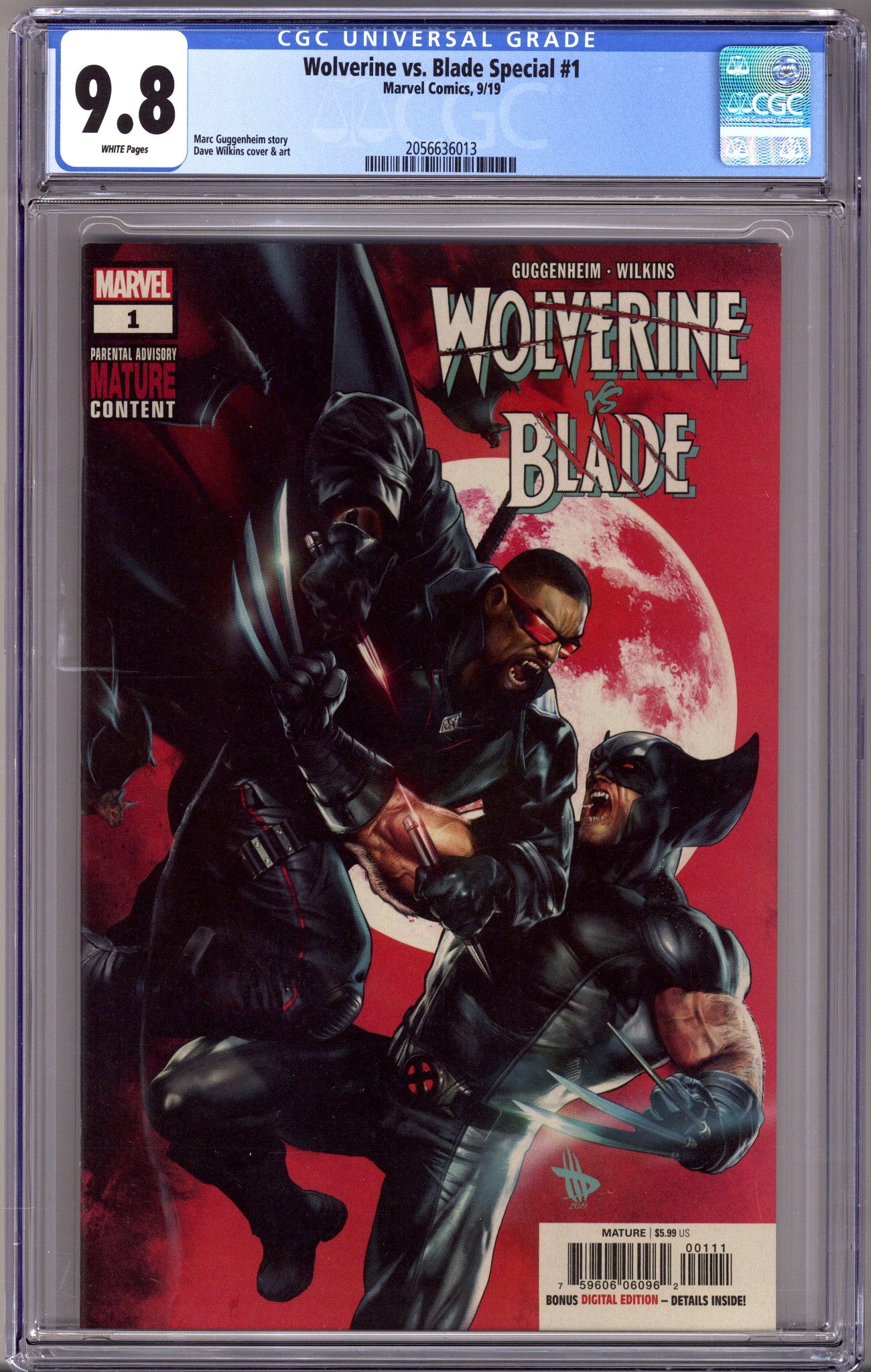 Wolverine vs. Blade Special 1 CGC 9.8 (NM/M) (2019) 