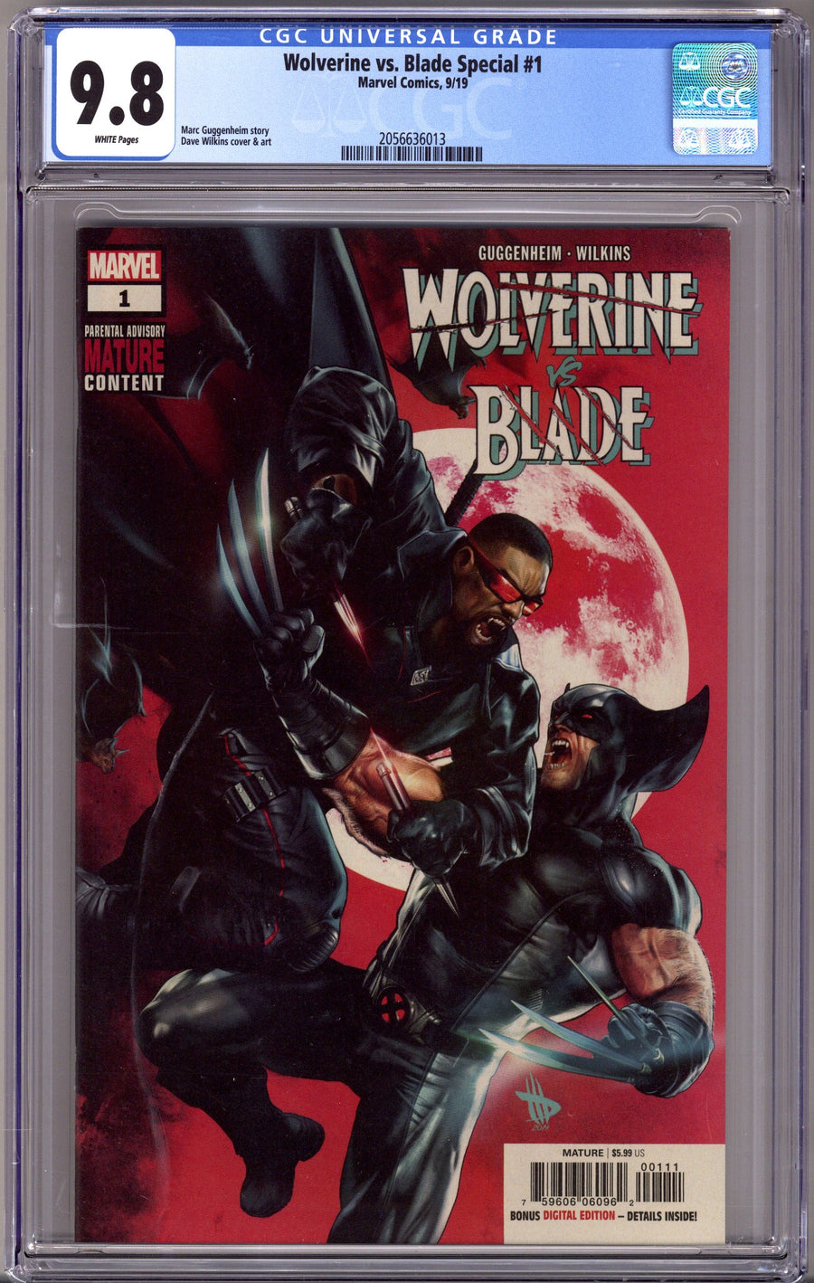 Wolverine vs. Blade Special 1 CGC 9.8 (NM/M) (2019) 