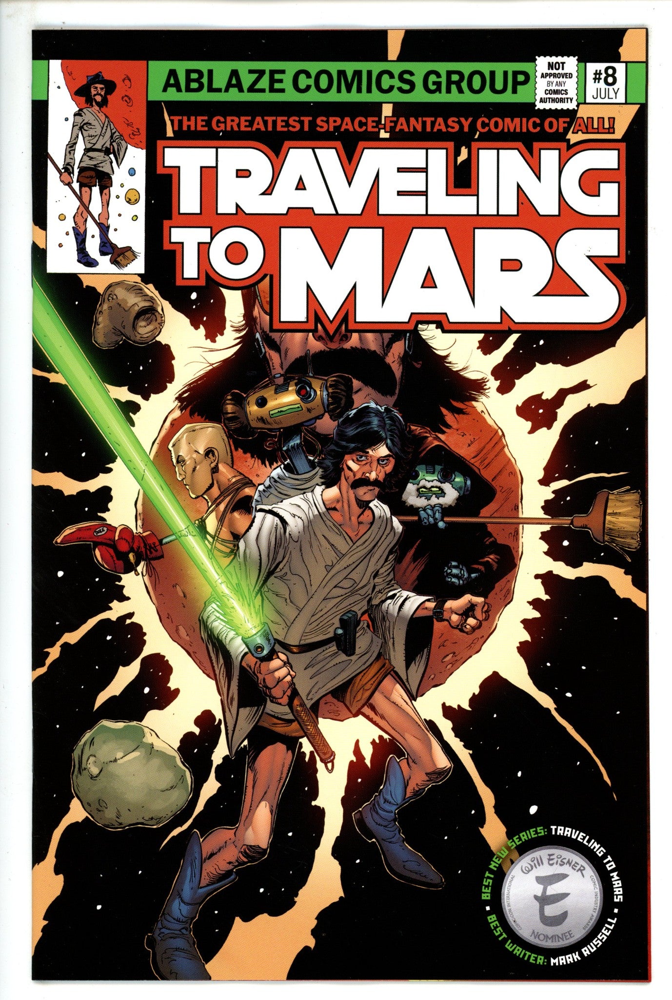 Traveling To Mars 8 Mckee Homage Variant (2023)