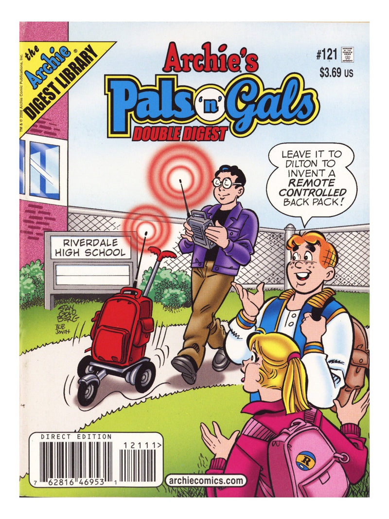 Archie's Pals 'n' Gals Double Digest Magazine 121 Mid Grade (2008) 