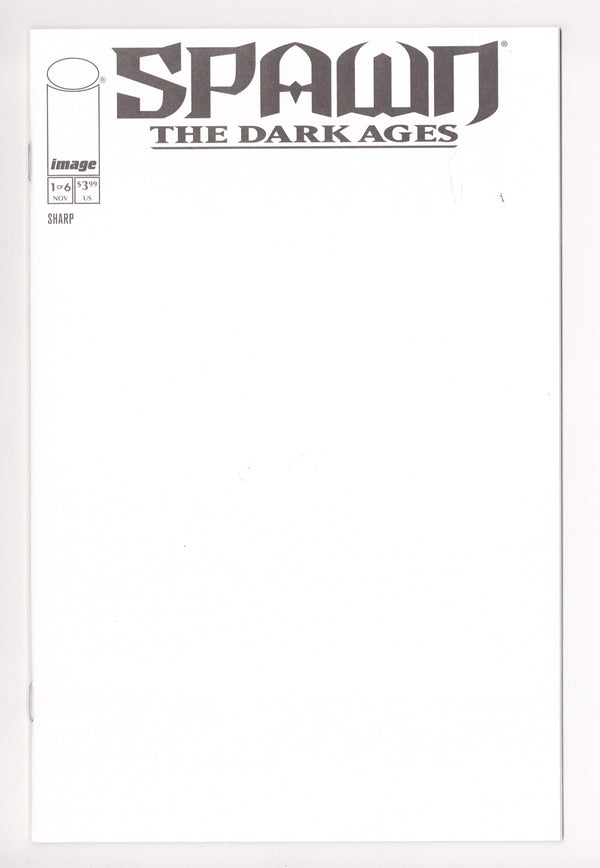 Spawn The Dark Ages Vol 2 1 Blank Variant (2025)