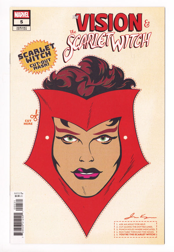 The Vision & The Scarlet Witch Vol 3 5 Kerigan Variant (2025)