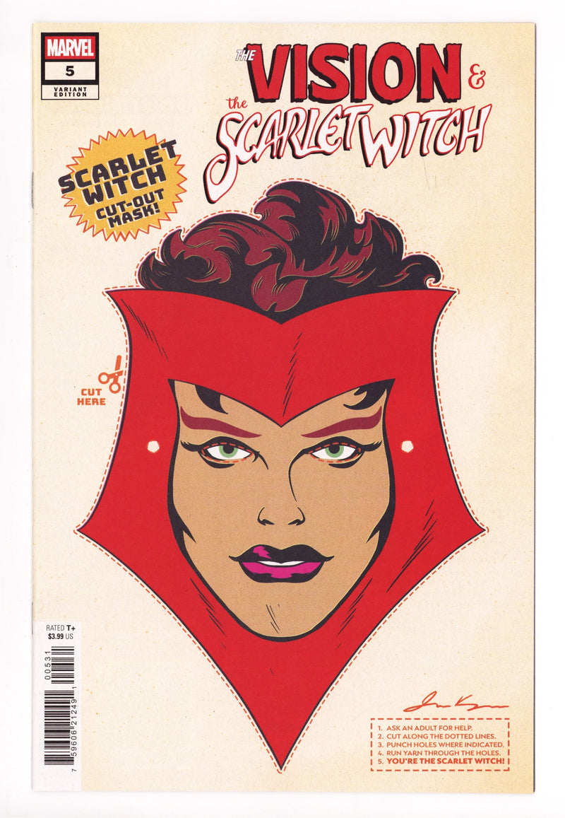 The Vision & The Scarlet Witch Vol 3 5 Kerigan Variant (2025)