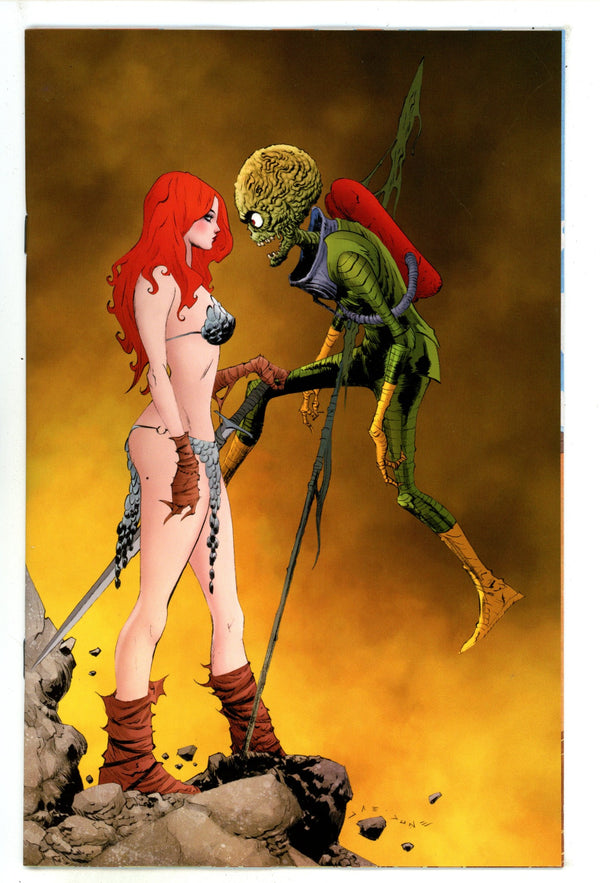 Red Sonja Attacks Mars 2 Lee Virgin Incentive Variant NM (2025)
