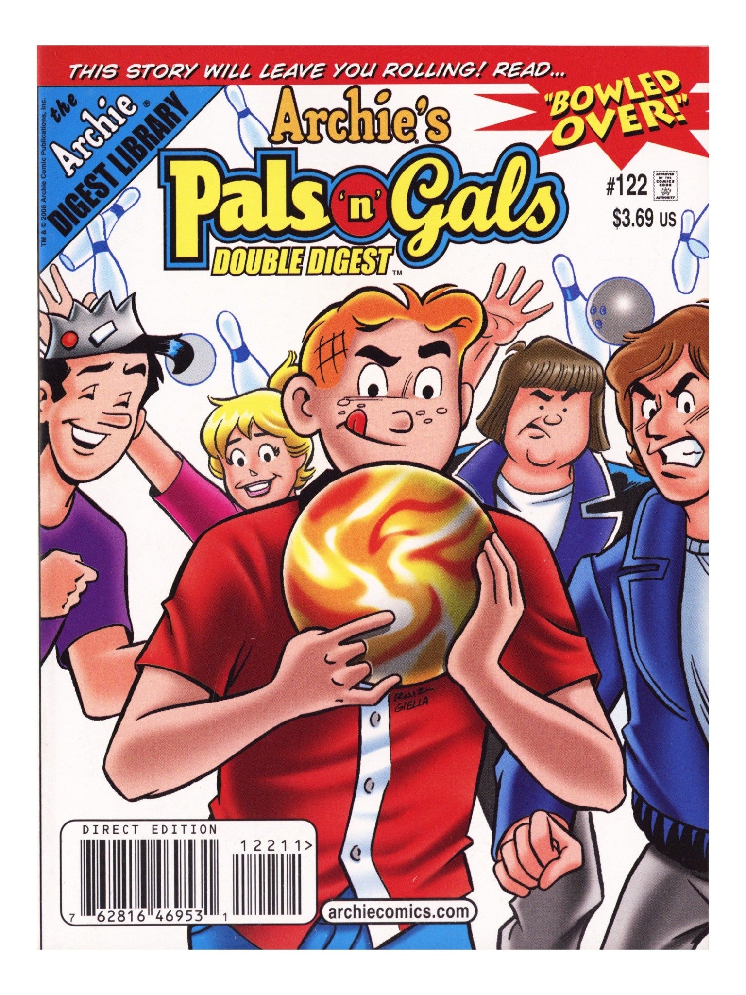 Archie's Pals 'n' Gals Double Digest Magazine 122 High Grade (2008) 