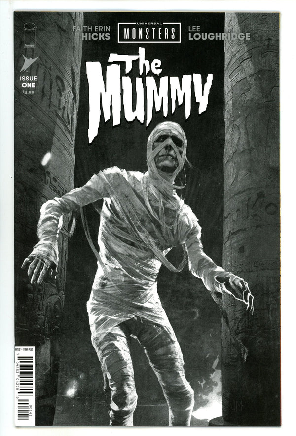 Universal Monsters The Mummy 1 Middleton B&W Incentive Variant NM+ (2025)