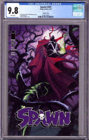 Spawn 337 CGC 9.8 (NM/M) (2023) Toledano Variant
