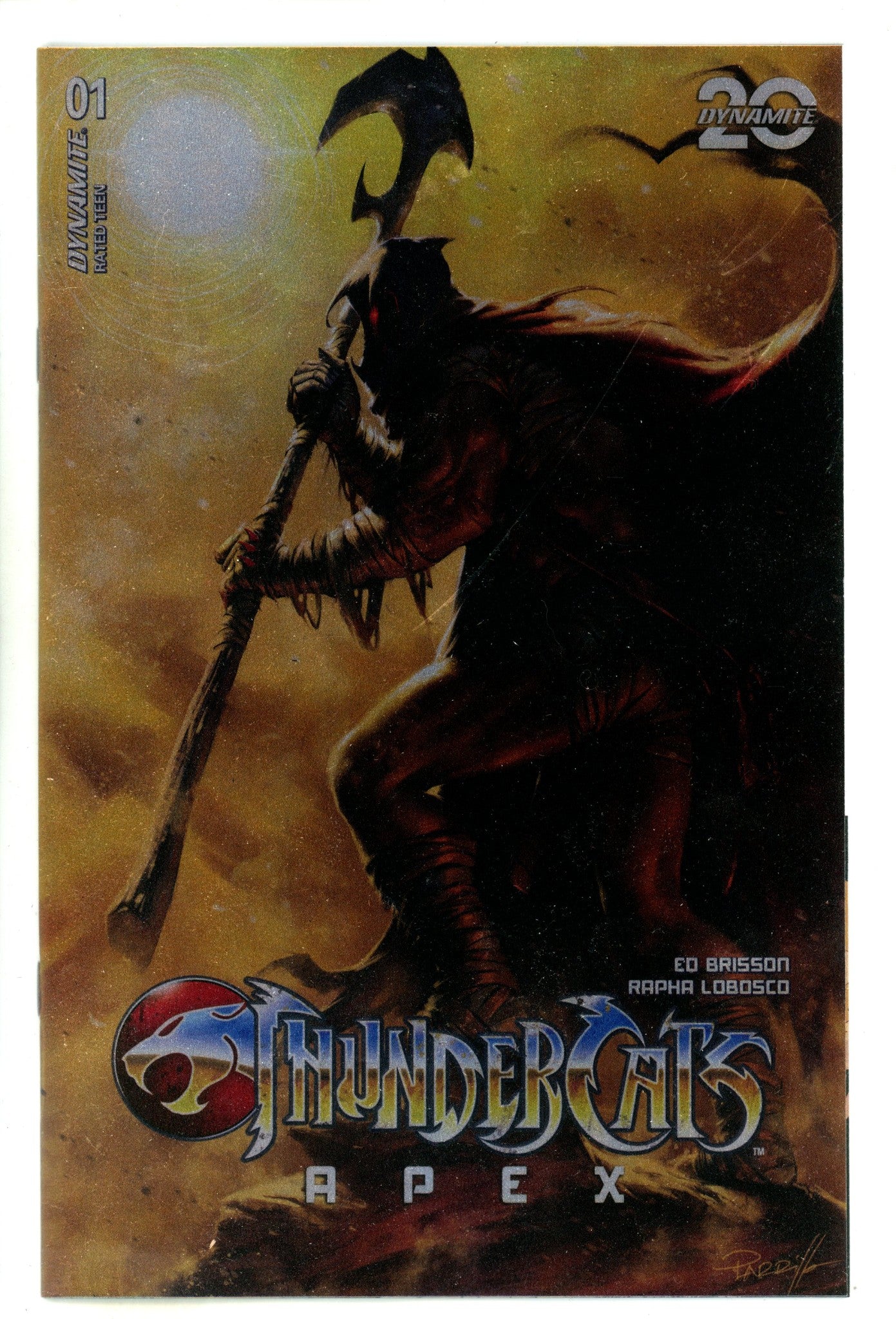 Thundercats Apex 1 Parrillo Foil Incentive Variant NM (2024)