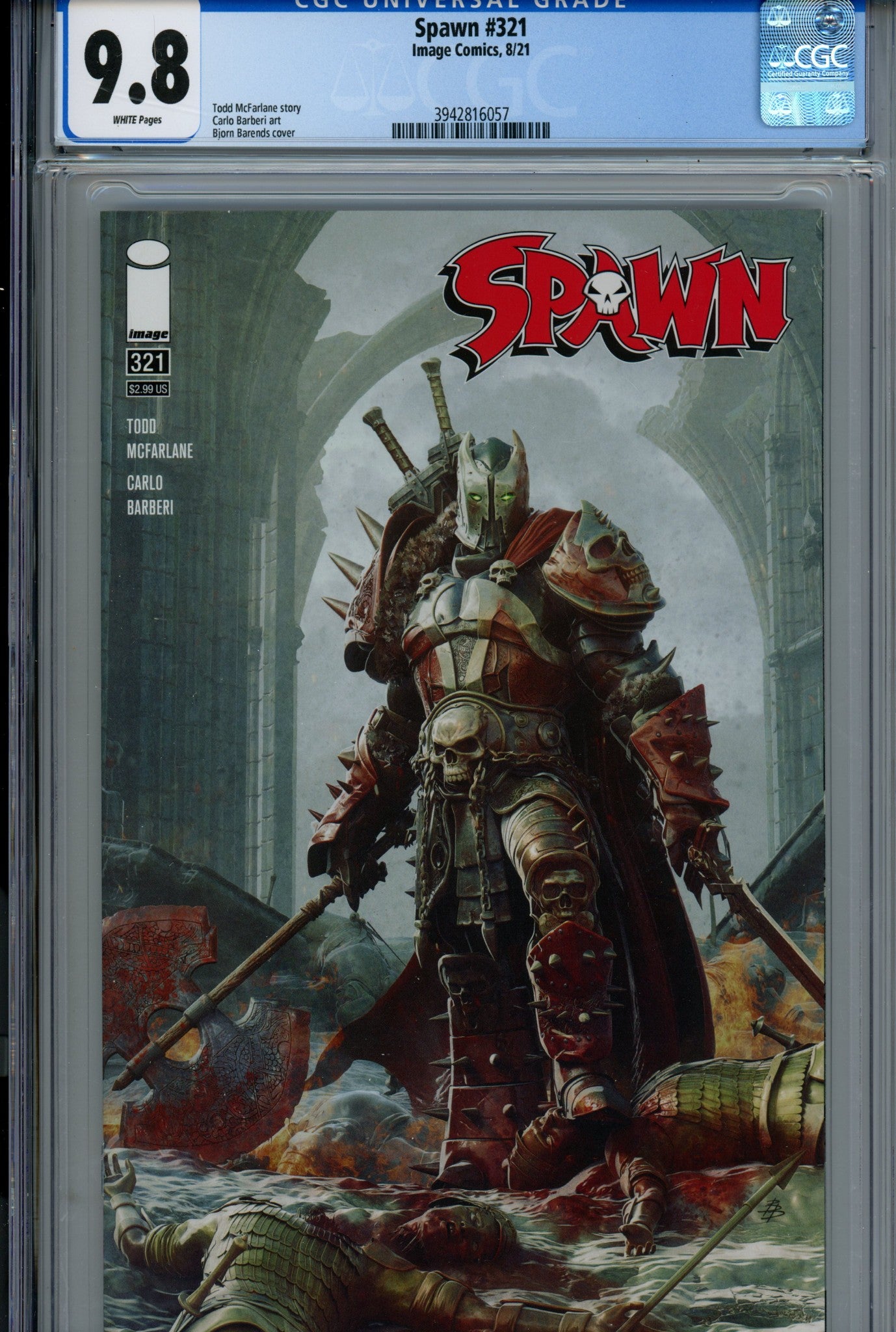 Spawn 321 CGC 9.8 (NM/M) (2021) 