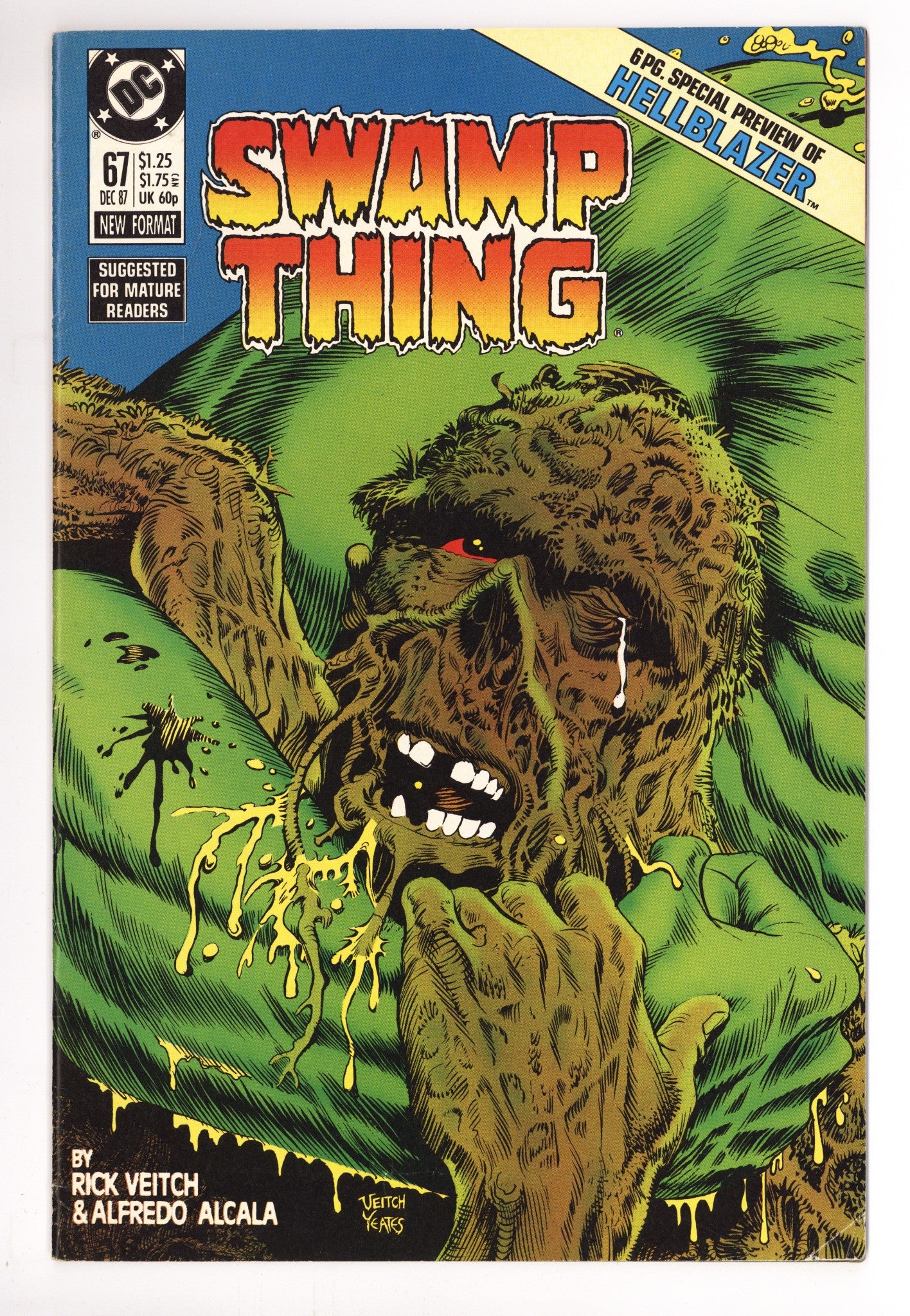 Swamp Thing Vol 2 67 Low Grade (1987) 