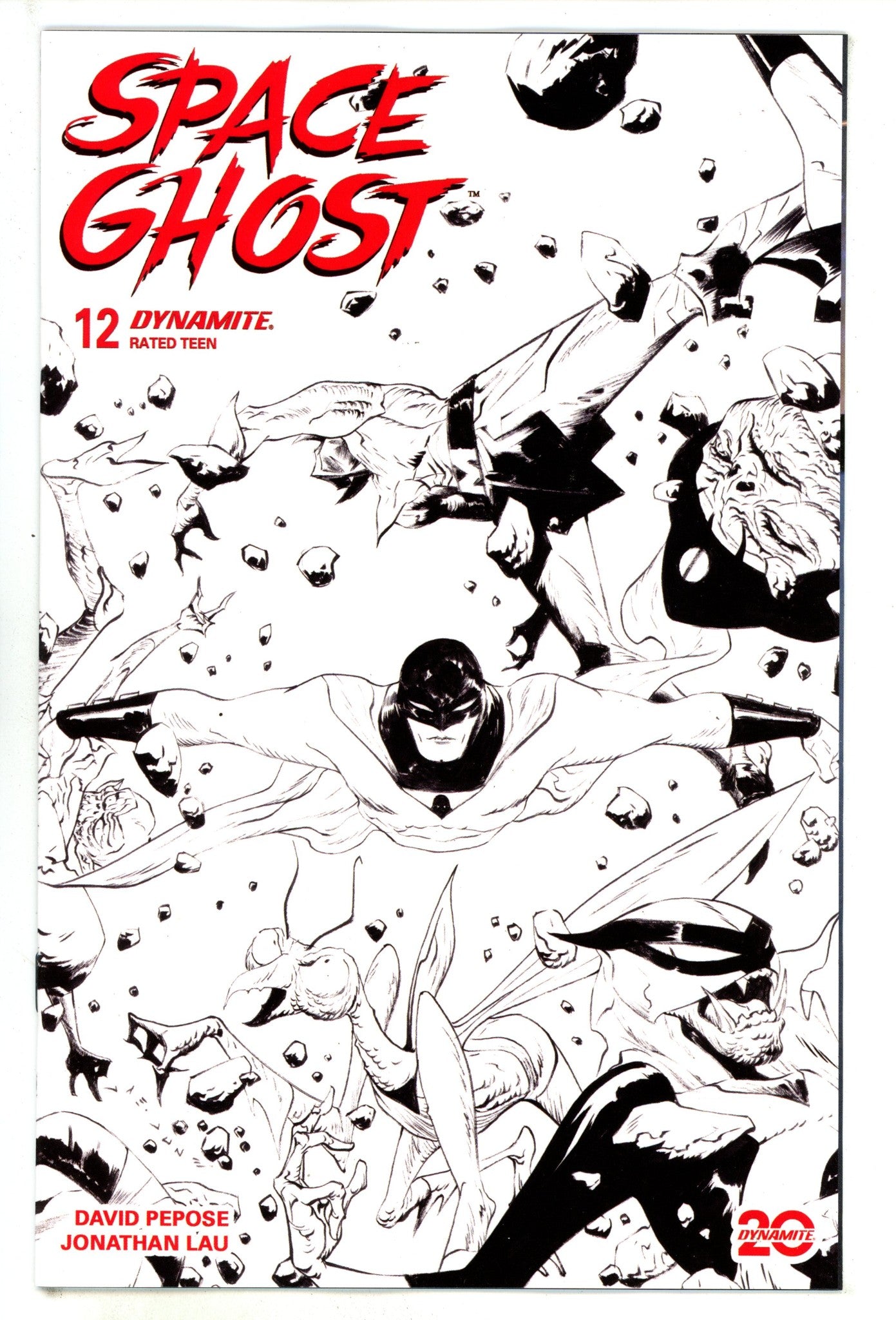 Space Ghost 12 Lee B&W Incentive Variant (2025)