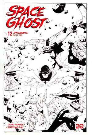 Space Ghost 12 Lee B&W Incentive Variant (2025)
