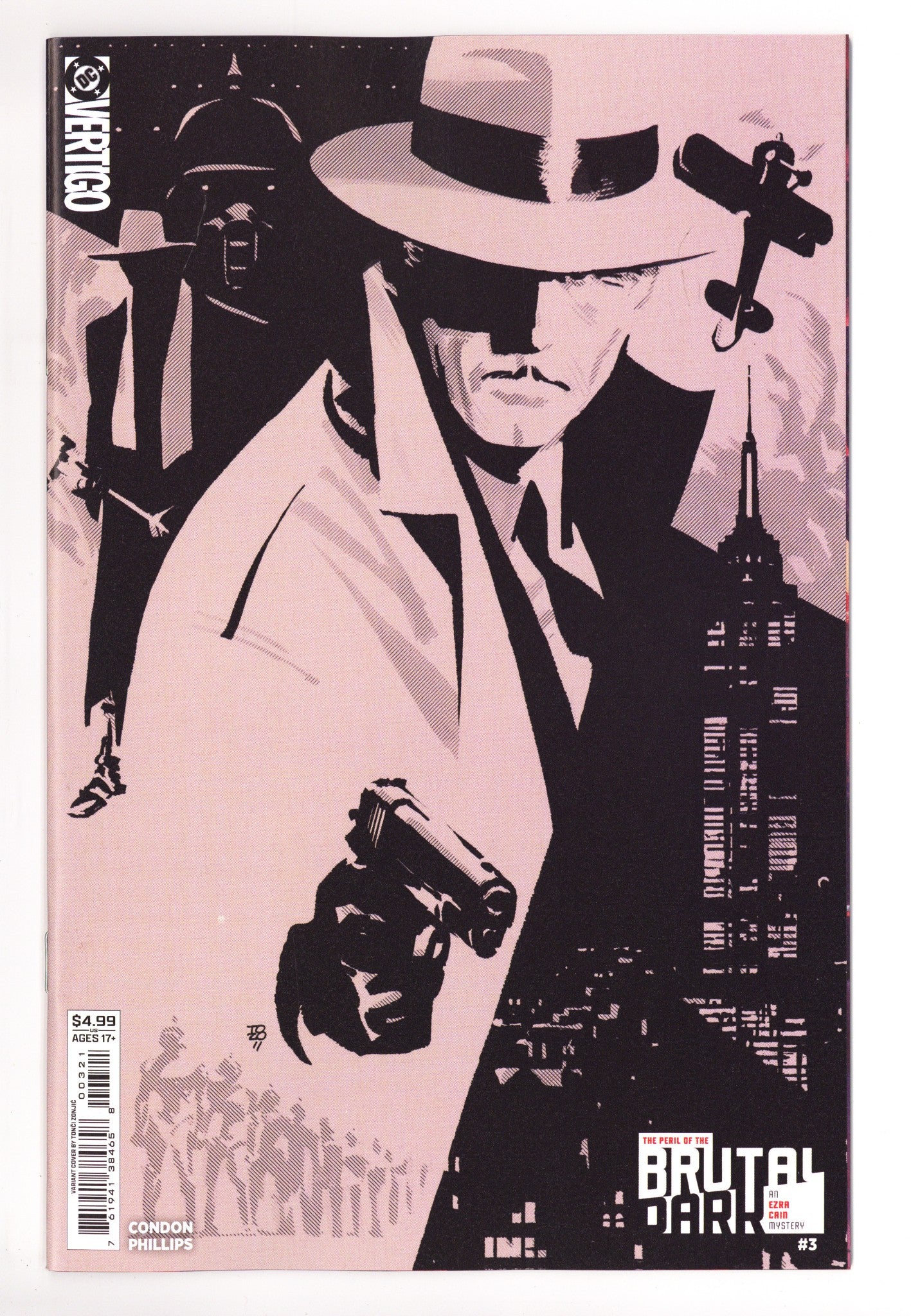 The Peril Of The Brutal Dark An Ezra Cain Mystery  3 Zonjić  Variant   (2026)