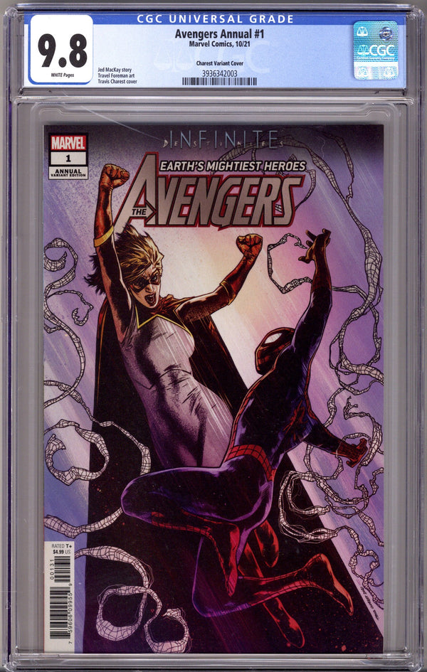 Avengers Annual Vol 8 1 CGC 9.8 (NM/M) (2021) Charest Variant