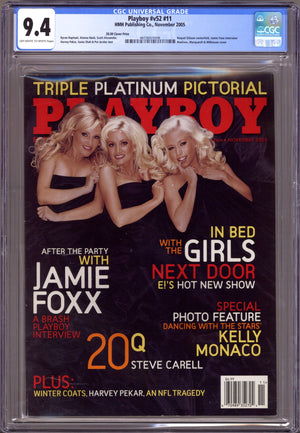 Playboy Vol 52 11 CGC 9.4 (NM) (2005) Canadian Price Variant