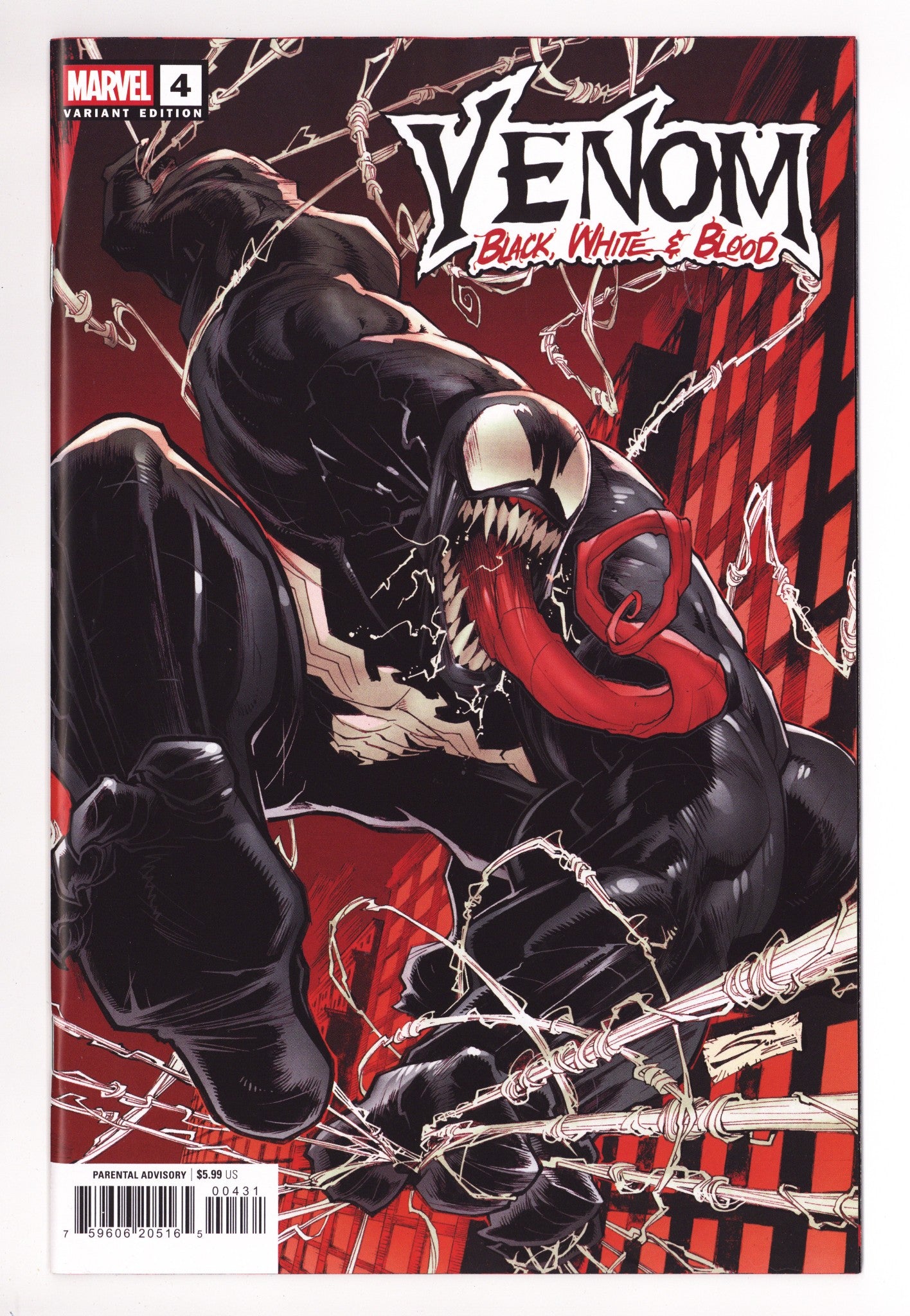 Venom: Black White & Blood 4 Sandoval Variant (2025)