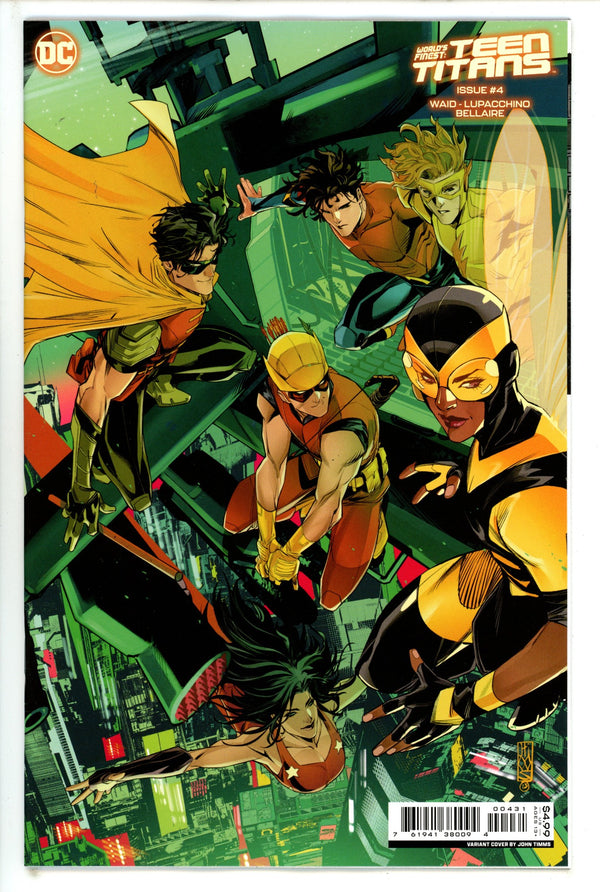 Worlds Finest Teen Titans 4 Timms Variant (2023)