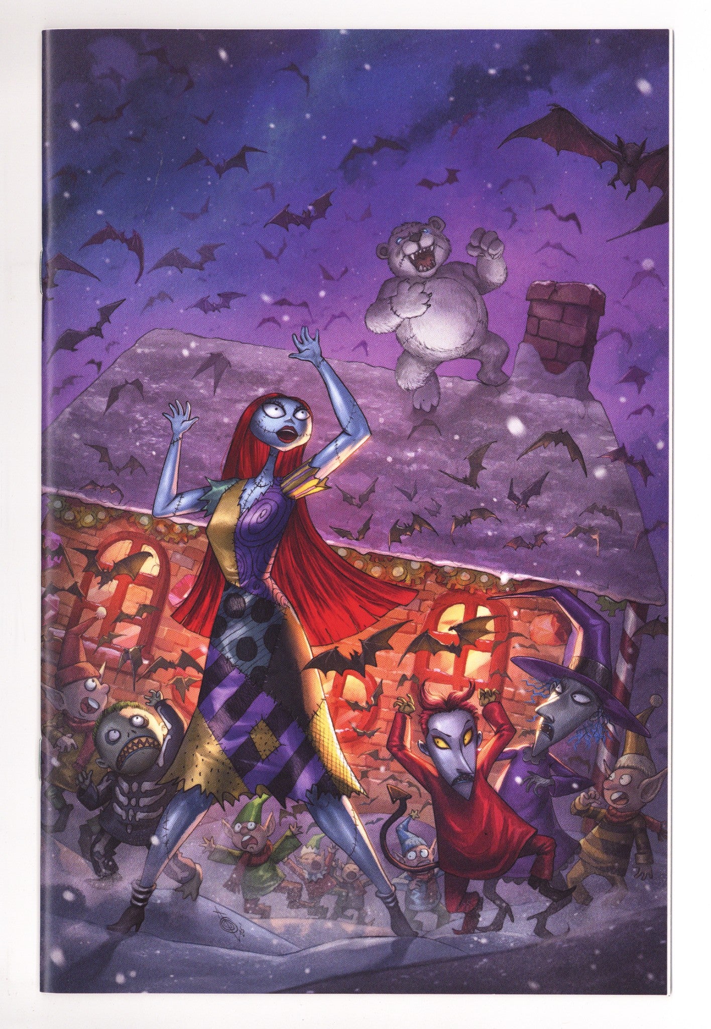 Tim Burtons The Nightmare Before Christmas The Shiver Of Christmas Town 3 Quah Virgin Incentive NM- (2026)
