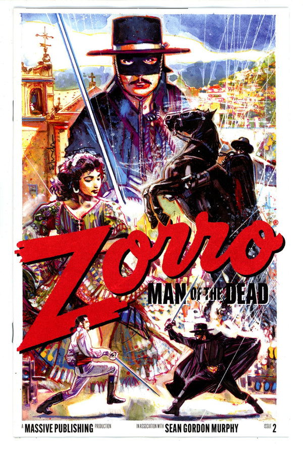 Zorro Man Of The Dead 2 Edwards Homage Variant (2024)