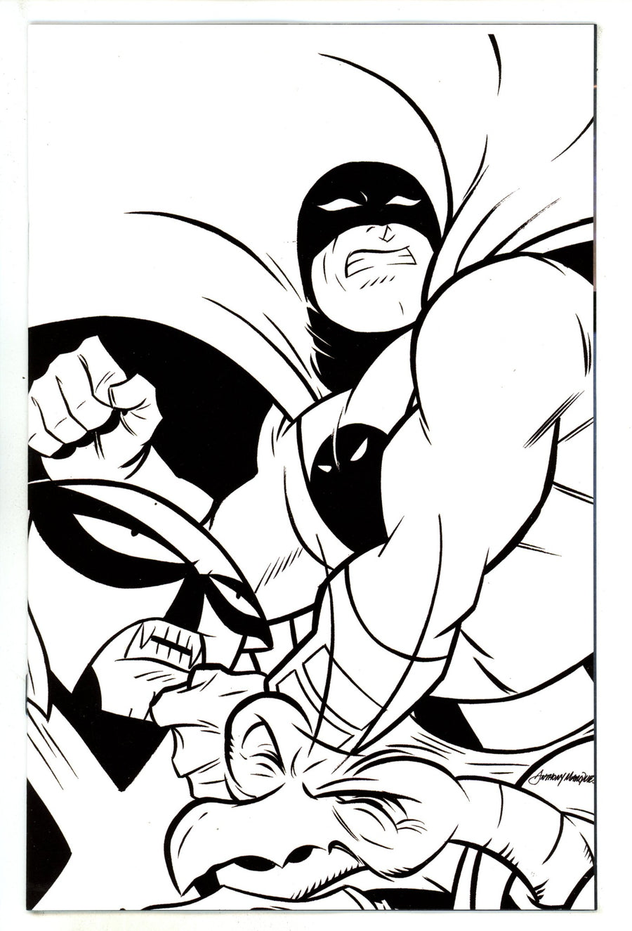 Space Ghost 12 Marques B&W Virgin Incentive Variant (2025)