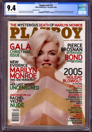 Playboy Vol 52 12 CGC 9.4 (NM) (2005) Canadian Price Variant