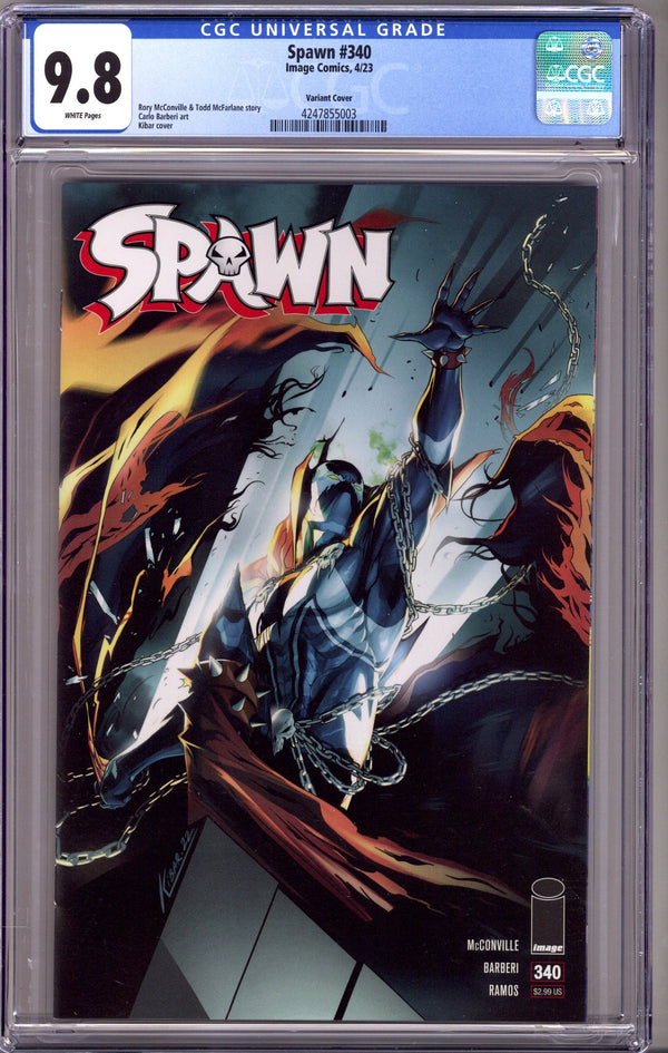 Spawn 340 CGC 9.8 (NM/M) (2023) Kibar Variant