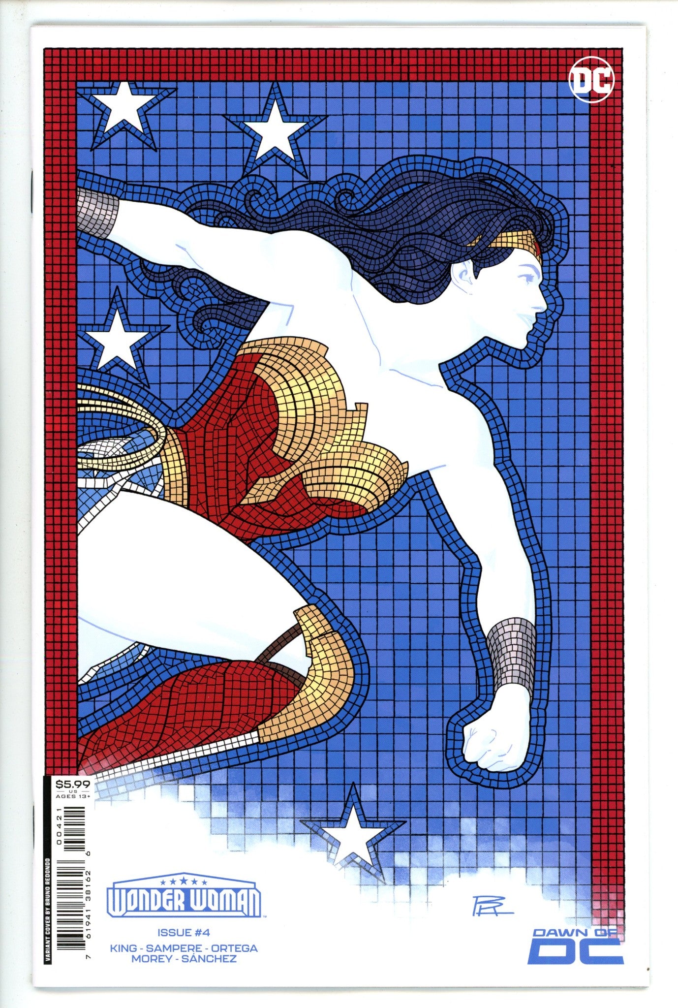 Wonder Woman Vol 6 4 Redondo Variant (2023)