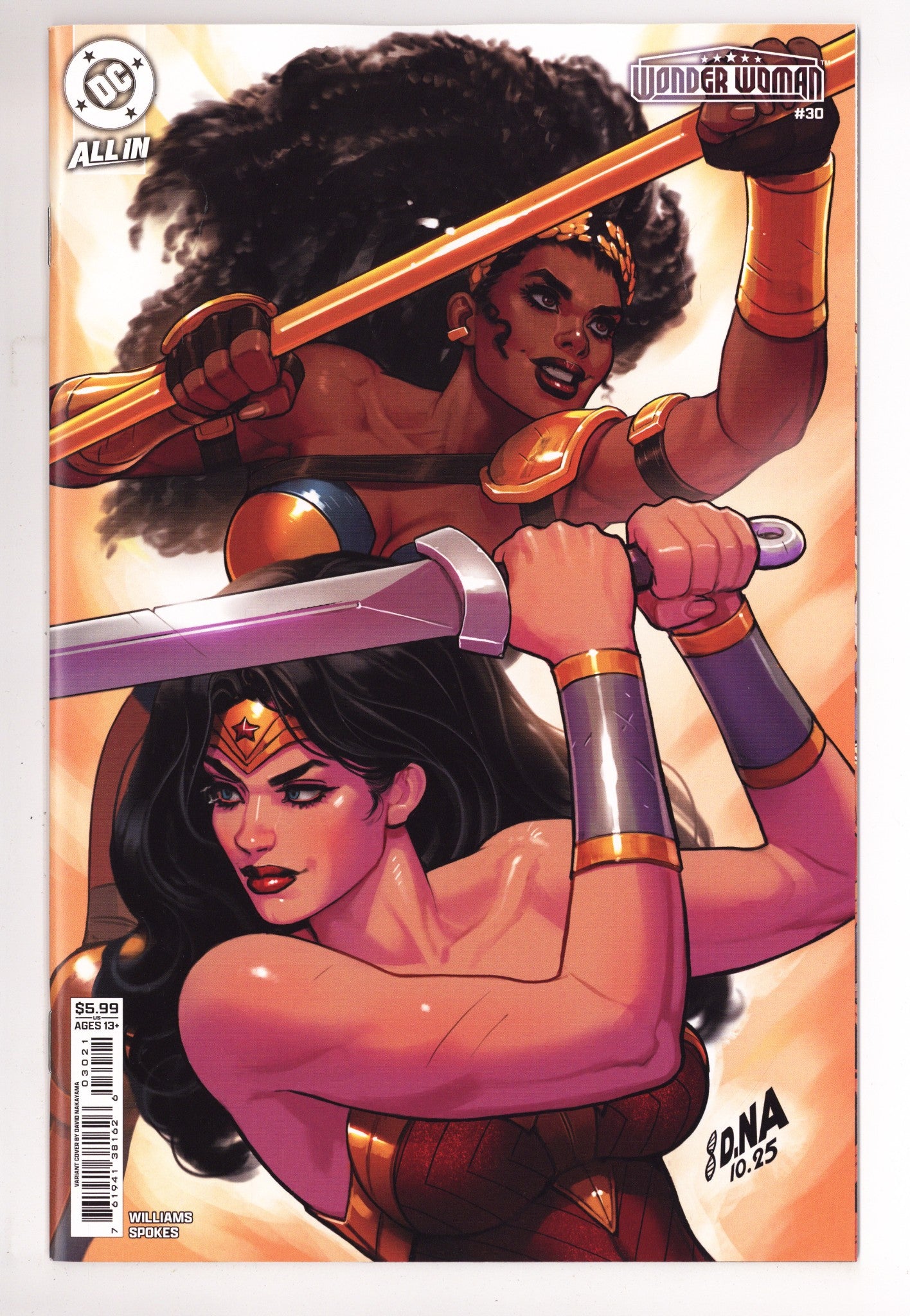 Wonder Woman Vol 6 30 Nakayama Variant (2026)