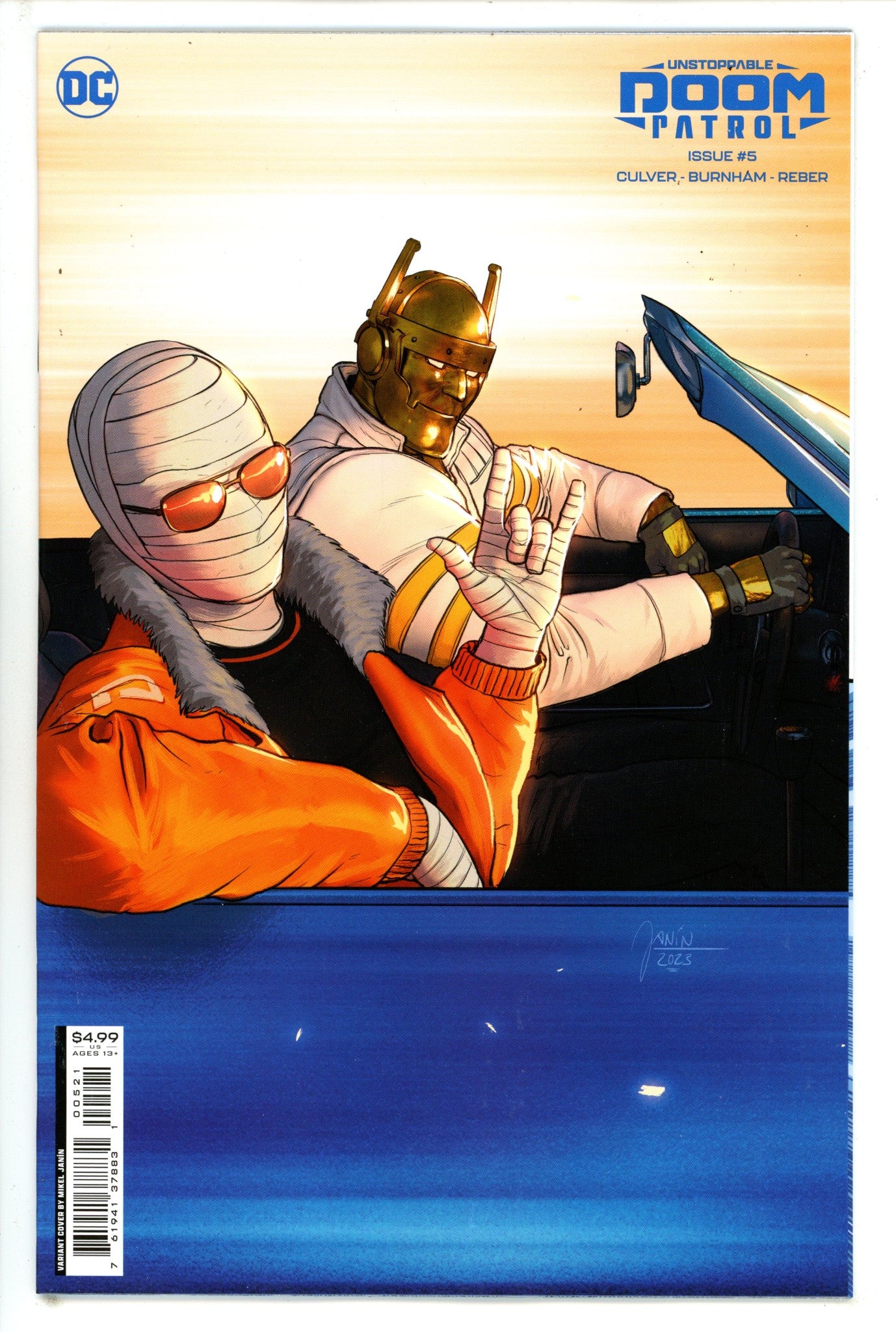 Unstoppable Doom Patrol 5 Janin Variant (2023)