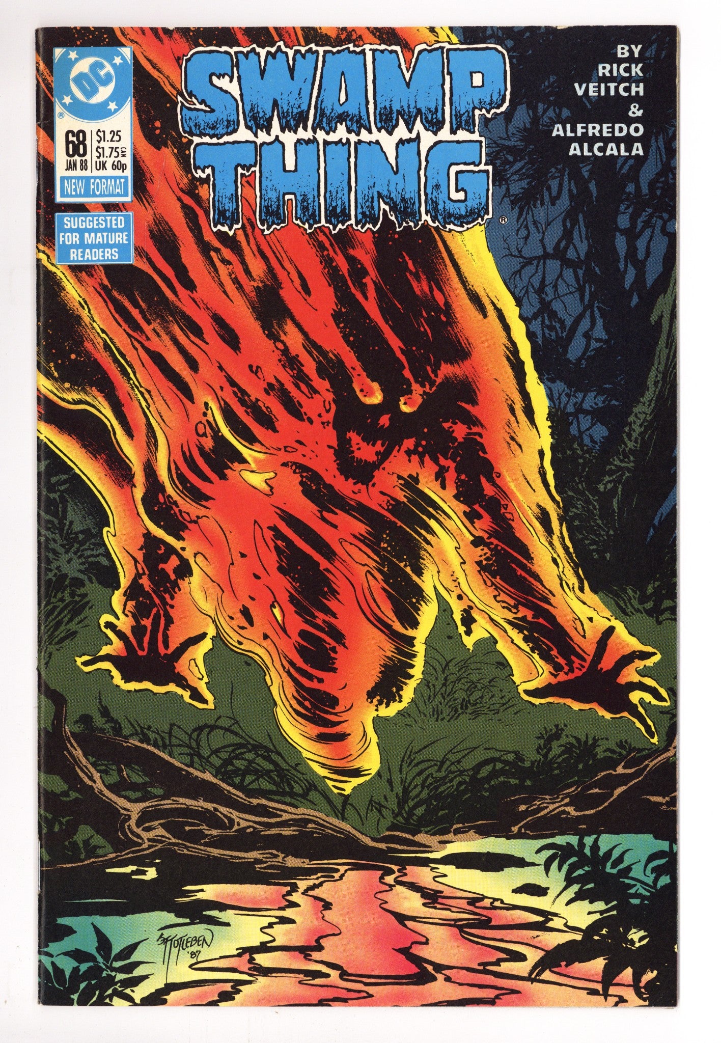 Swamp Thing Vol 2 68 Mid Grade (1988) 