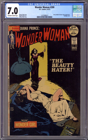 Wonder Woman Vol 1 200 CGC 7.0 (FN/VF) (1972)