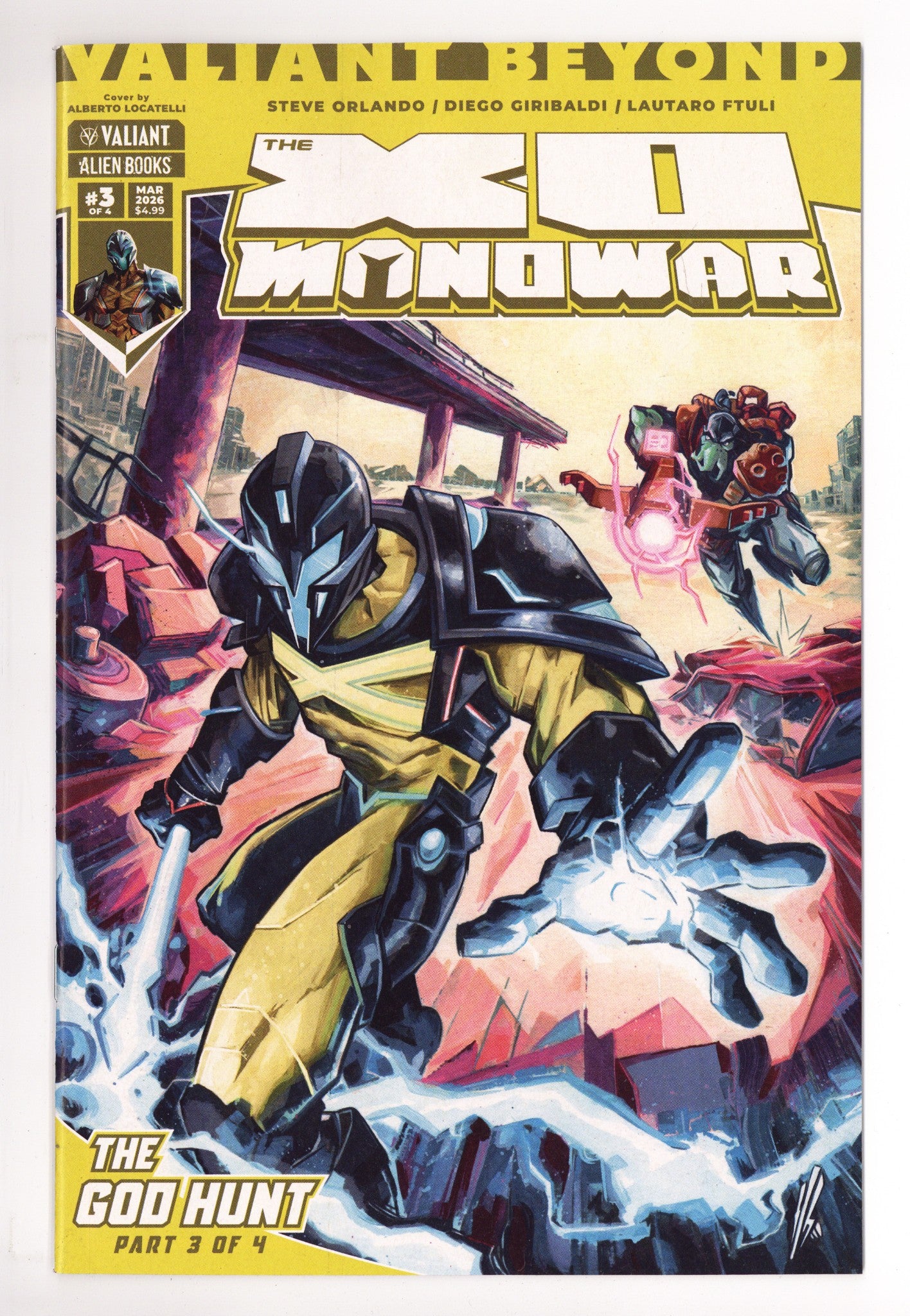Valiant Beyond: The X-O Manowar 7 Locatelli Variant (2026)
