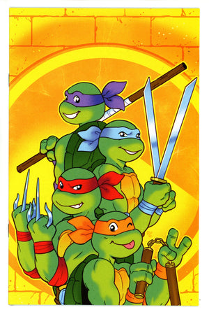 Teenage Mutant Ninja Turtles Saturday Morning Adv 2023 7 Ganucheau Virgin Incentive Variant NM- (2023)