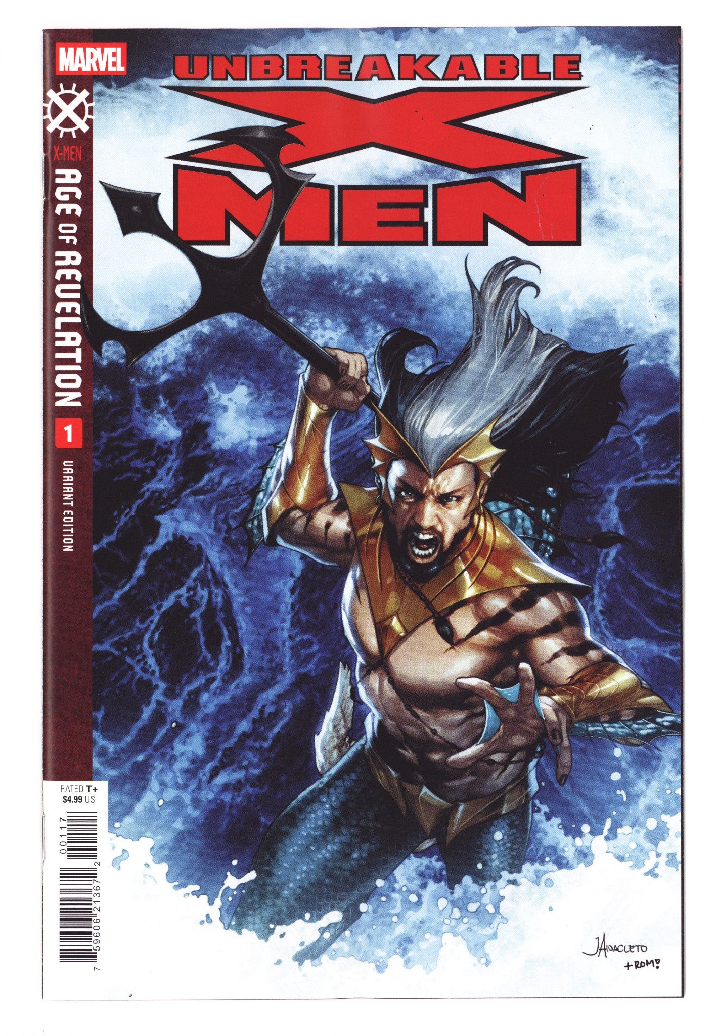 Unbreakable X-Men  1 Anacleto  Incentive NM  (2025)