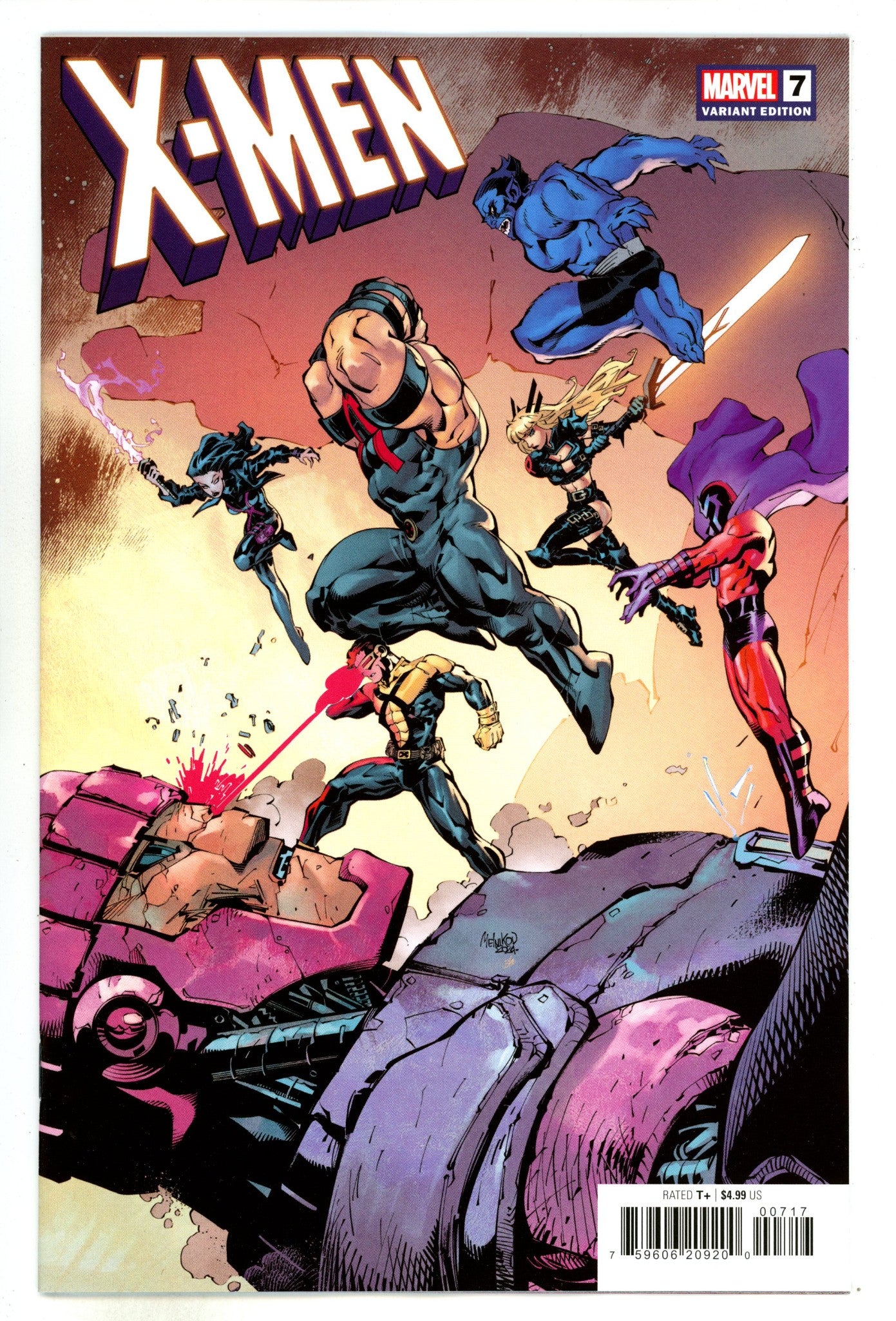 X-Men Vol 6 7 Melnikov Incentive Variant NM- (2024)