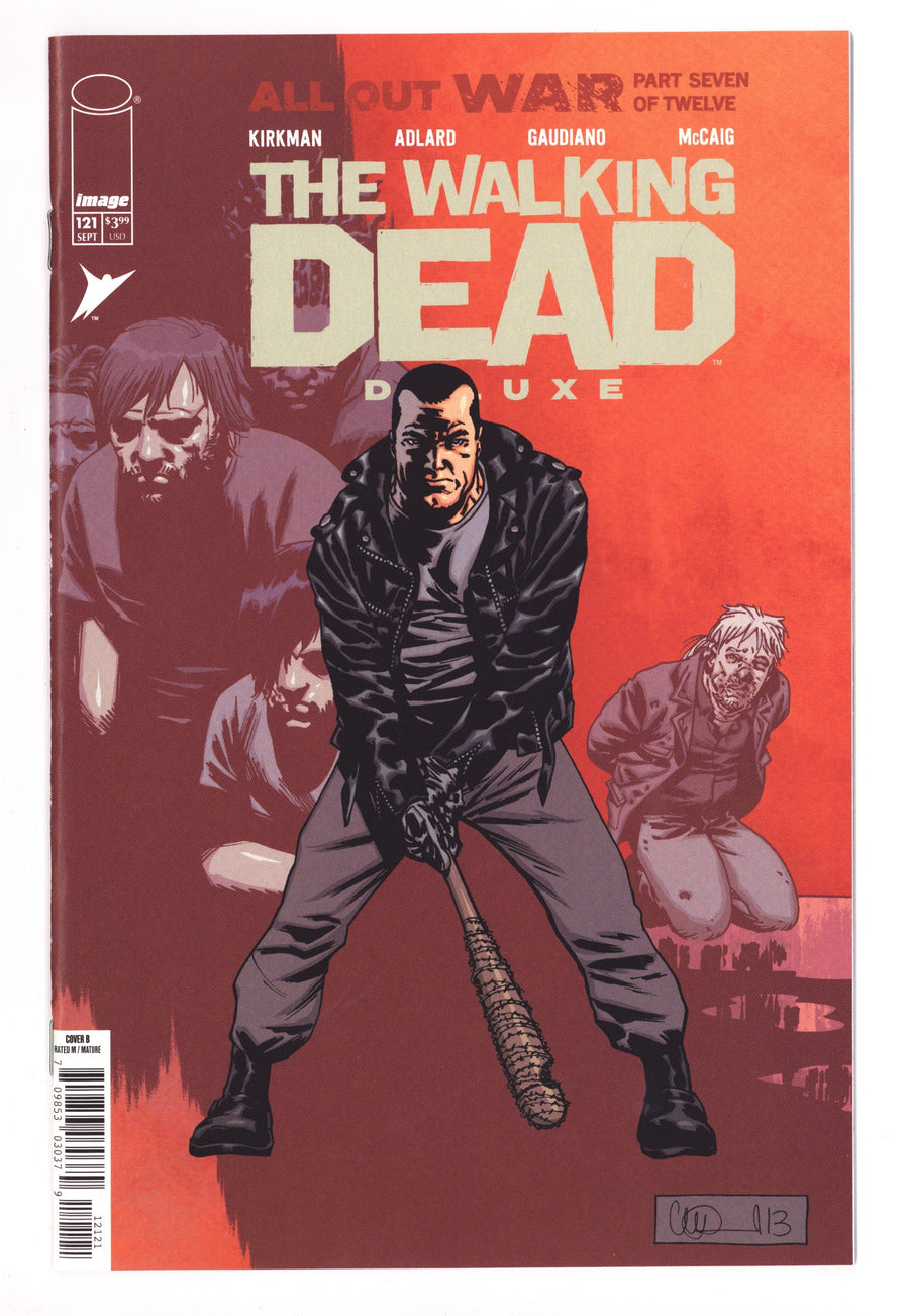 Walking Dead Deluxe 121 Adlard Variant (2025)