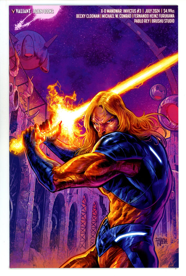 X-O Manowar Invictus 3 Fajardo Virgin Variant (2024)