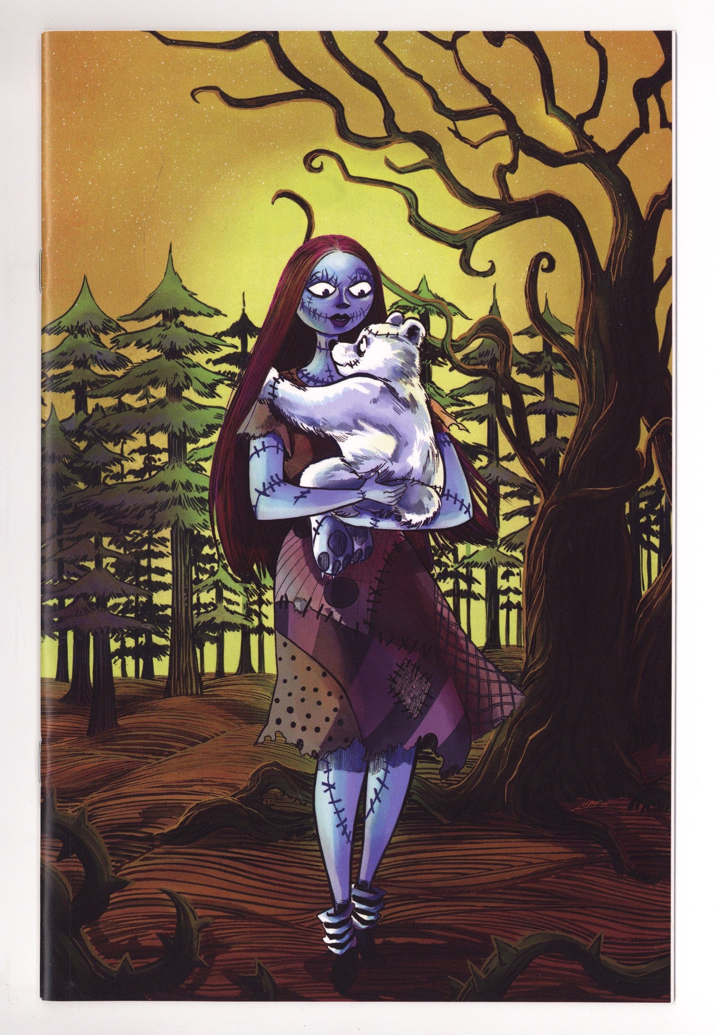 Tim Burtons The Nightmare Before Christmas The Shiver Of Christmas Town 3 Lee Virgin Incentive NM- (2026)