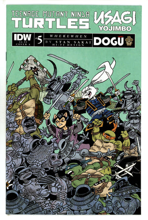 Teenage Mutant Ninja Turtles Usagi Yojimbo Wherewhen 5 (2023)