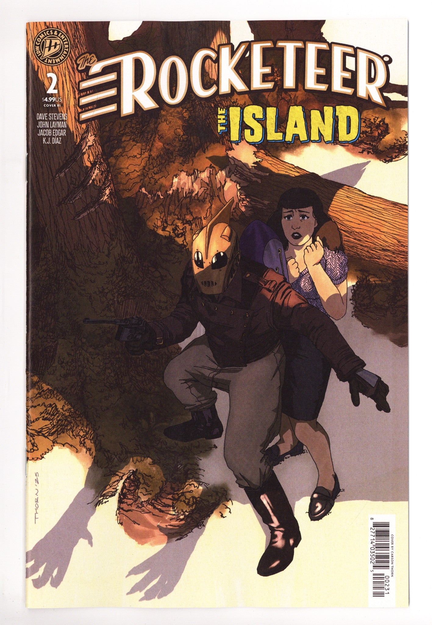 The Rocketeer: The Island  2 Thorn  Incentive NM-  (2026)