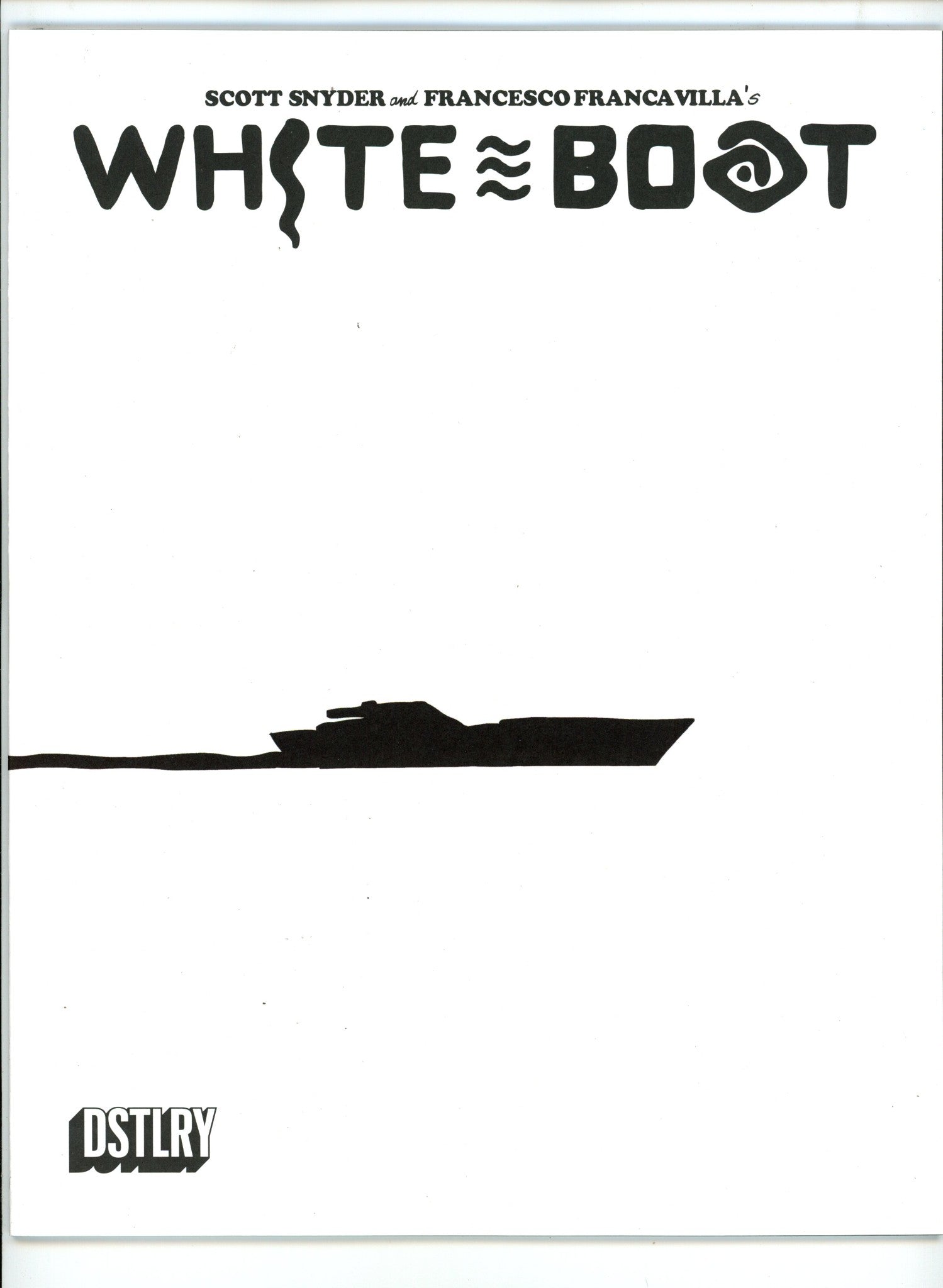 White Boat 1 Blank Sketch Variant (2024)